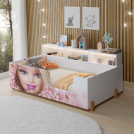 Cama Doçura Boneca Princesa Juvenil - Branca