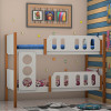 Beliche Infantil Solteiro Ônix - Branco Mel - Divaloto Móveis - 1