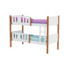 Beliche Infantil Solteiro Ônix - Branco Mel - Divaloto Móveis - 3