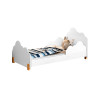 Cama Infantil Princesa Juvenil - Branca E Mel