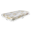 Cama Infantil Com Colchão E Escadinha Juvenil Ayla Branca E Natural Acompanha Luminária Led - 4