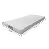 Cama De Criança Helo Solteiro Com Colchão - Branca - 3