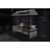 Cama Infantil Montessoriana Sara Com Led Branco/Mel - Divaloto - 2